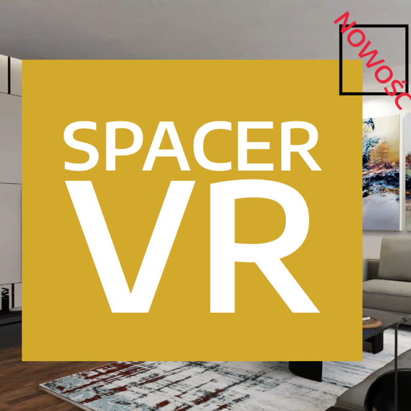 spacer wirtualny po wnętrzu domu i mieszkania 3D